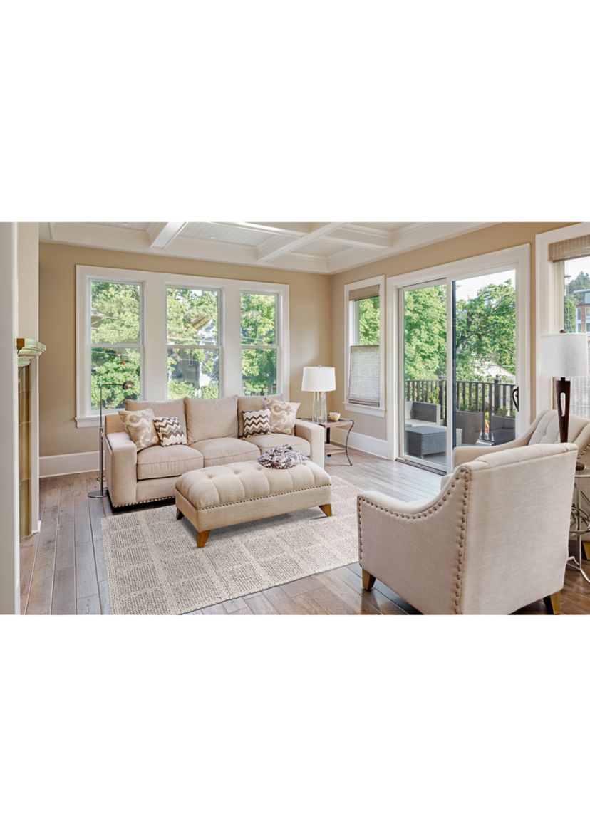 Genet Transitional Solid Area Rug