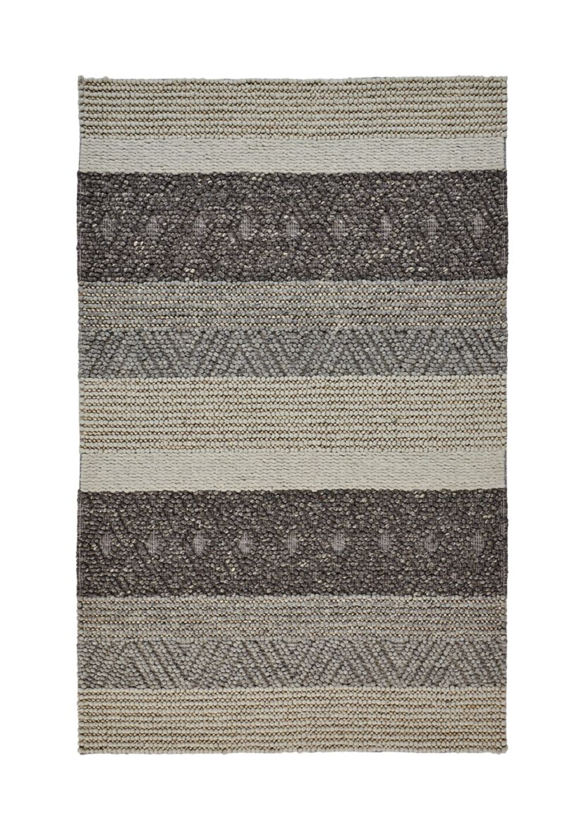 Genet Transitional Stripes Area Rug