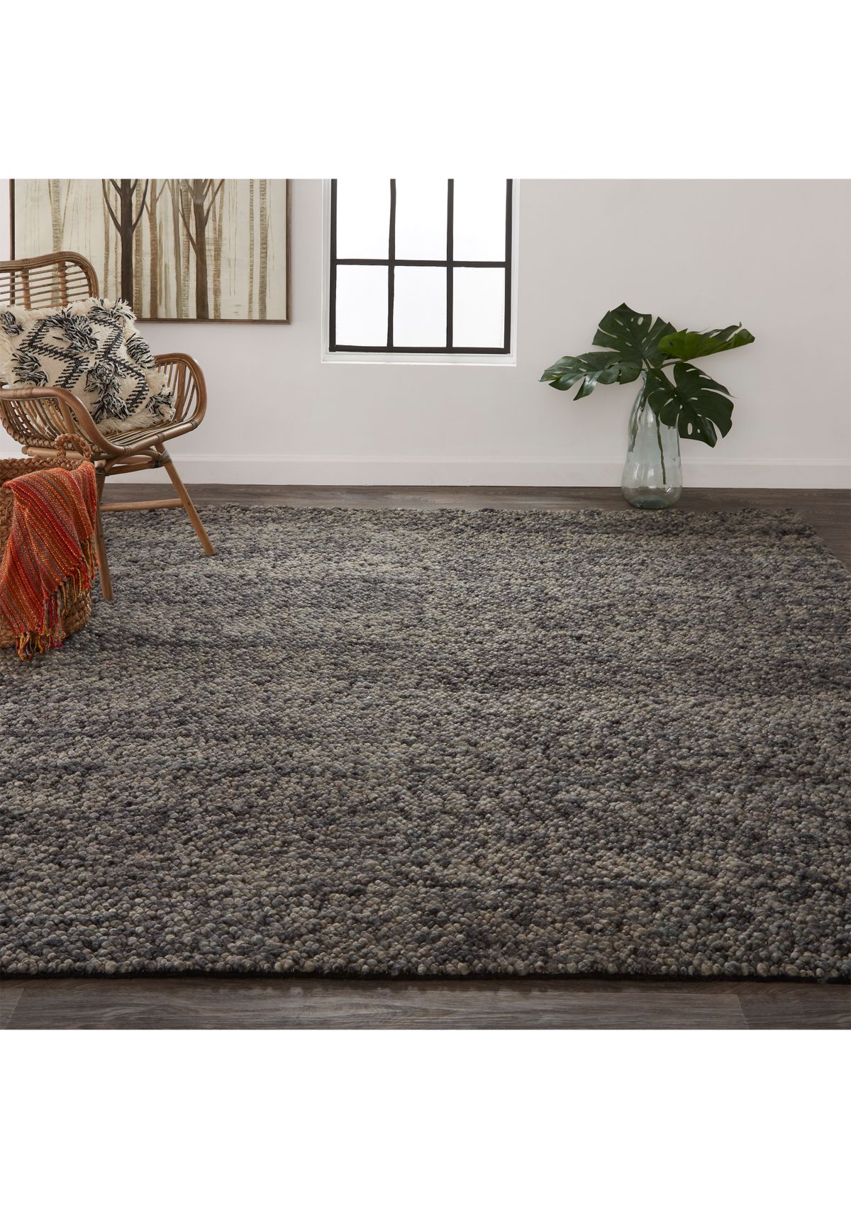 Genet Transitional Abstract Area Rug
