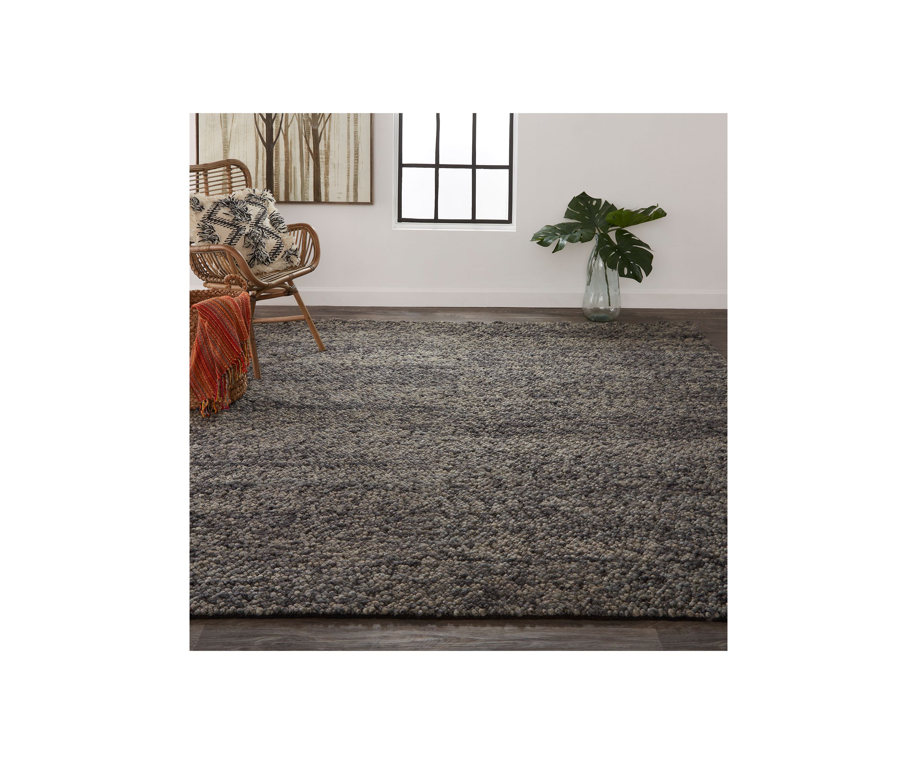 Genet Transitional Abstract Area Rug