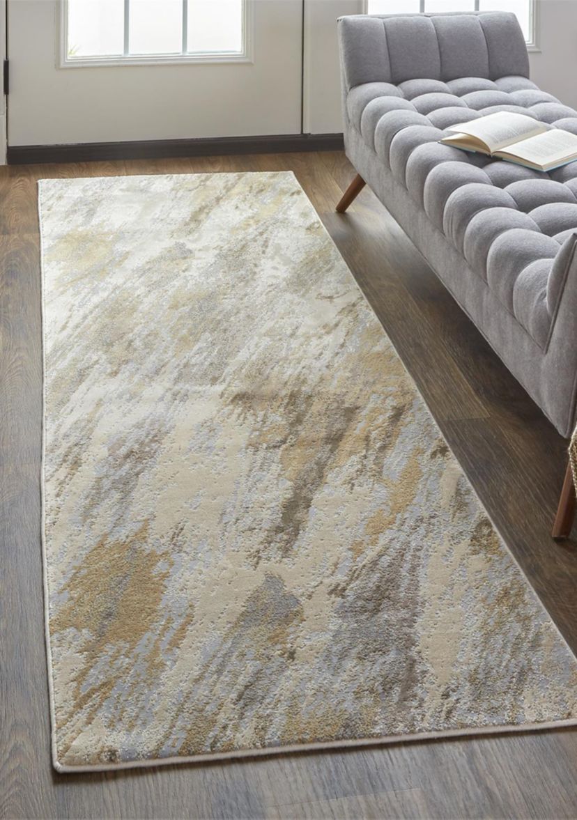 Transitional Abstract Area Rug