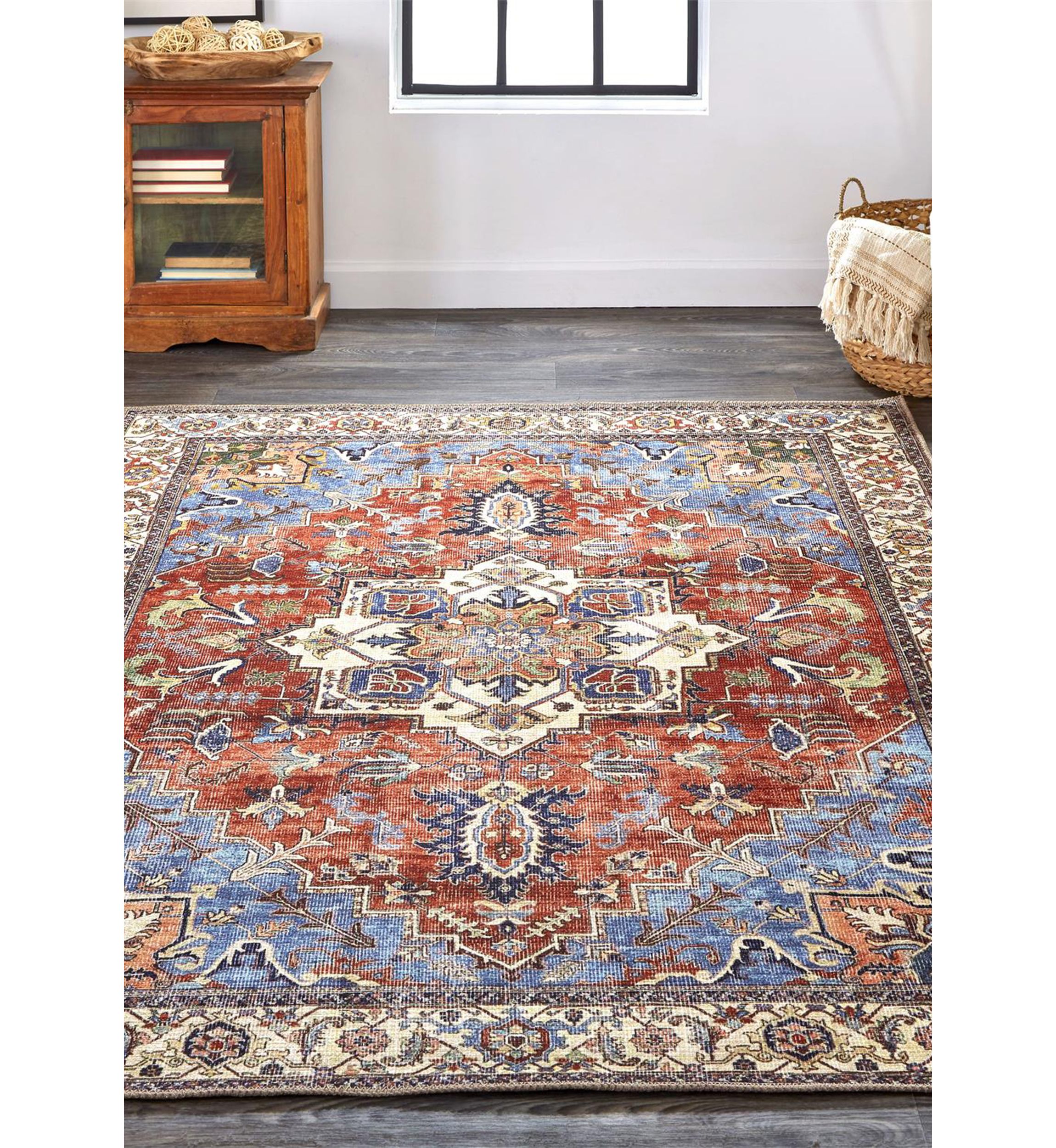 Prescott Transitional Medallion Area Rug