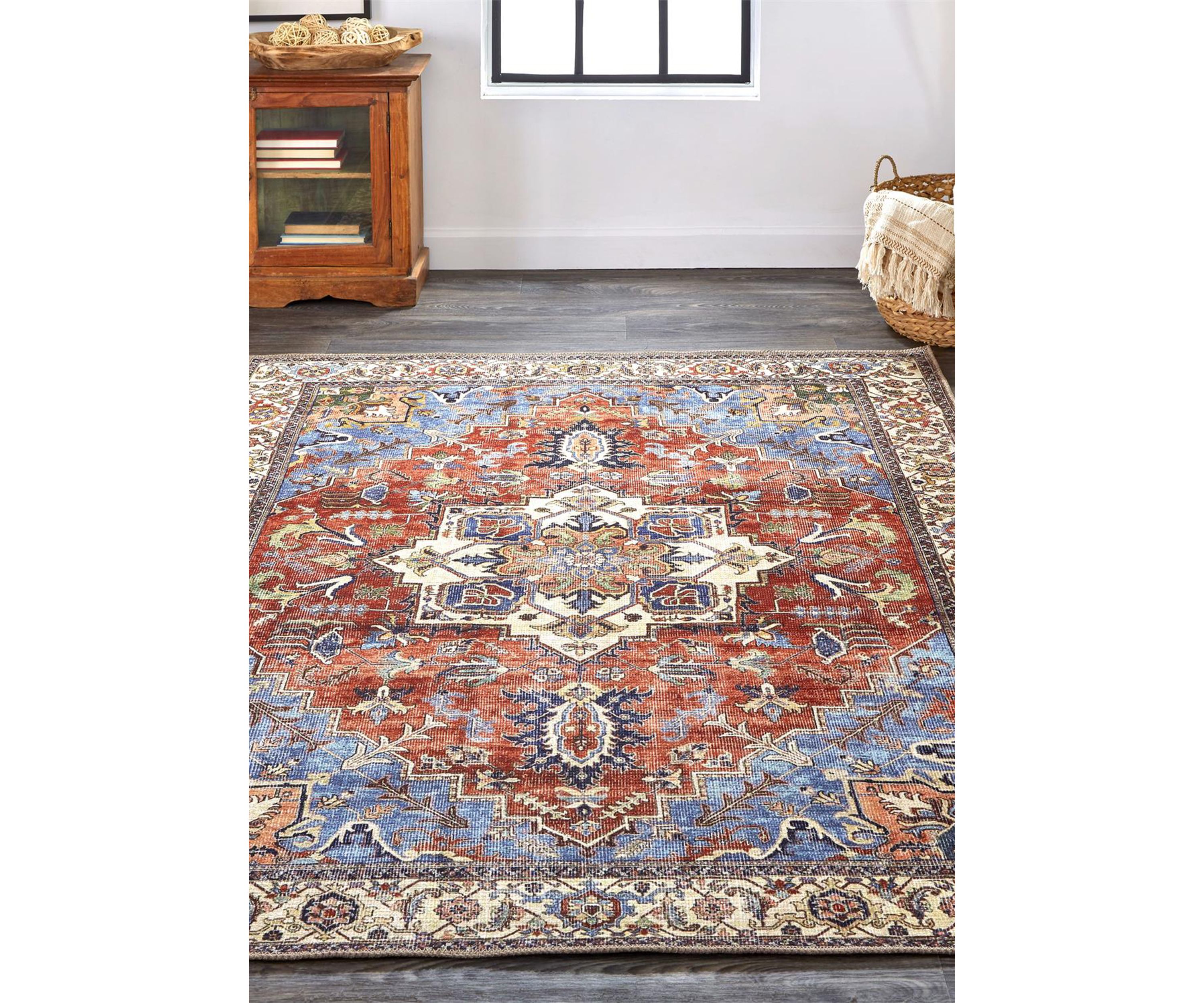 Prescott Transitional Medallion Area Rug