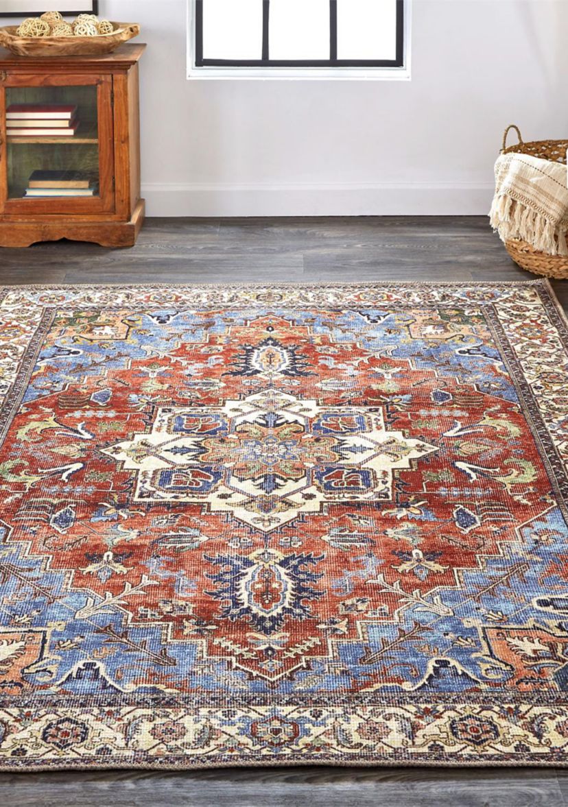 Prescott Transitional Medallion Area Rug