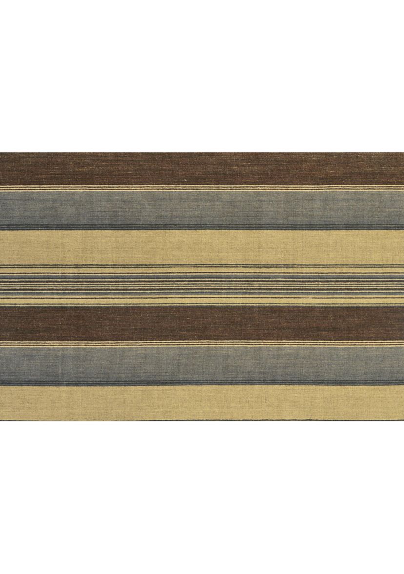 Naida Transitional Stripes Area Rug