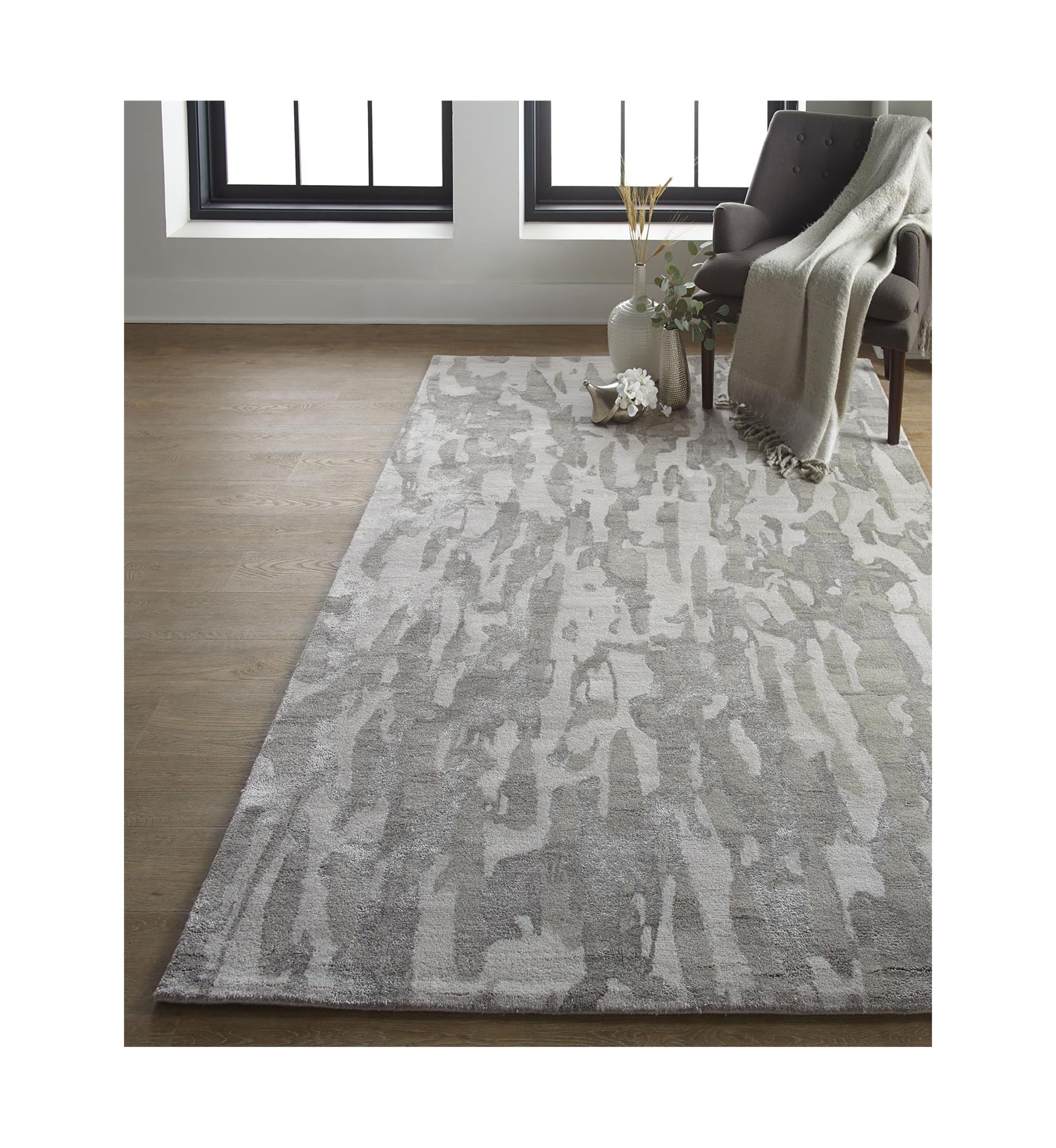 Orwell Transitional Abstract Area Rug