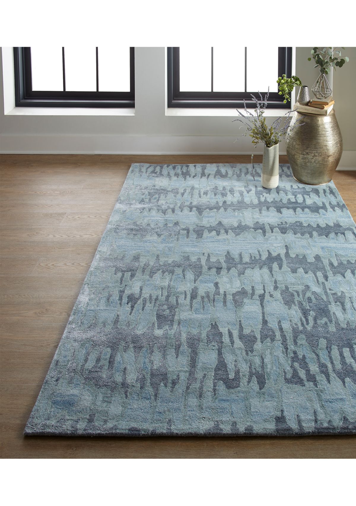 Orwell Transitional Abstract Area Rug