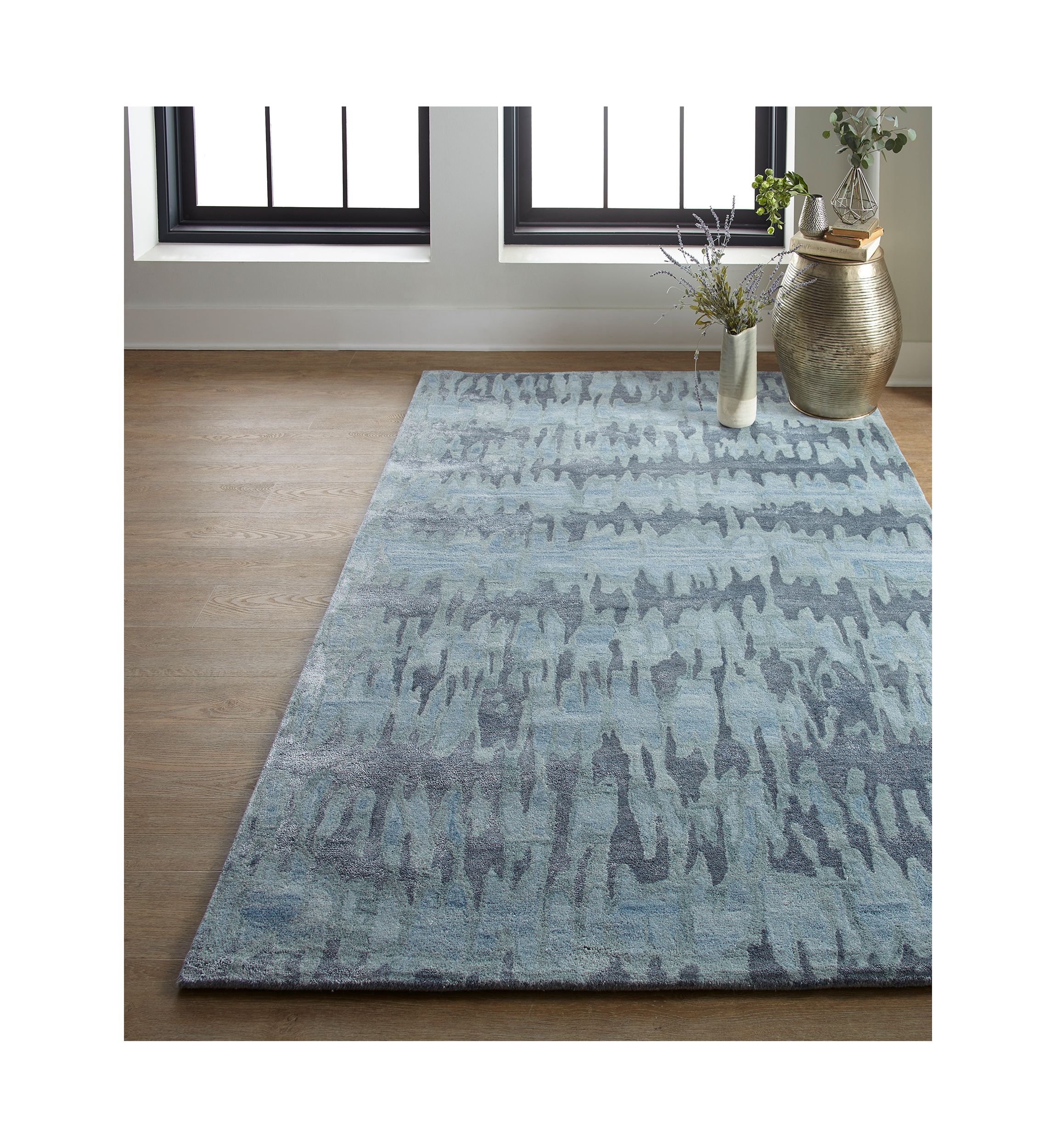 Orwell Transitional Abstract Area Rug