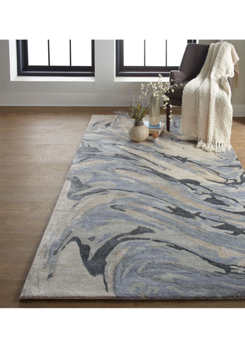 Orwell Transitional Abstract Area Rug