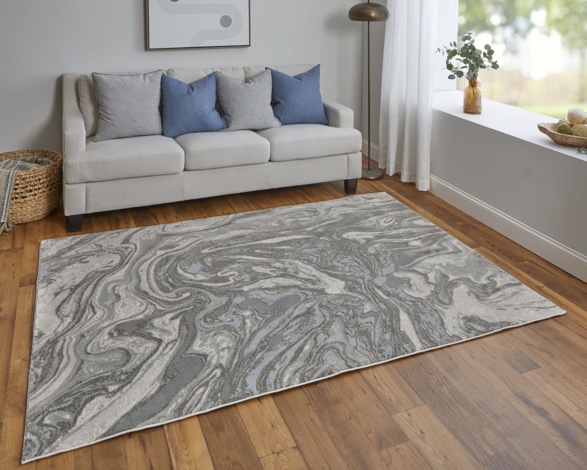 Alexander Modern Watercolor Area Rug