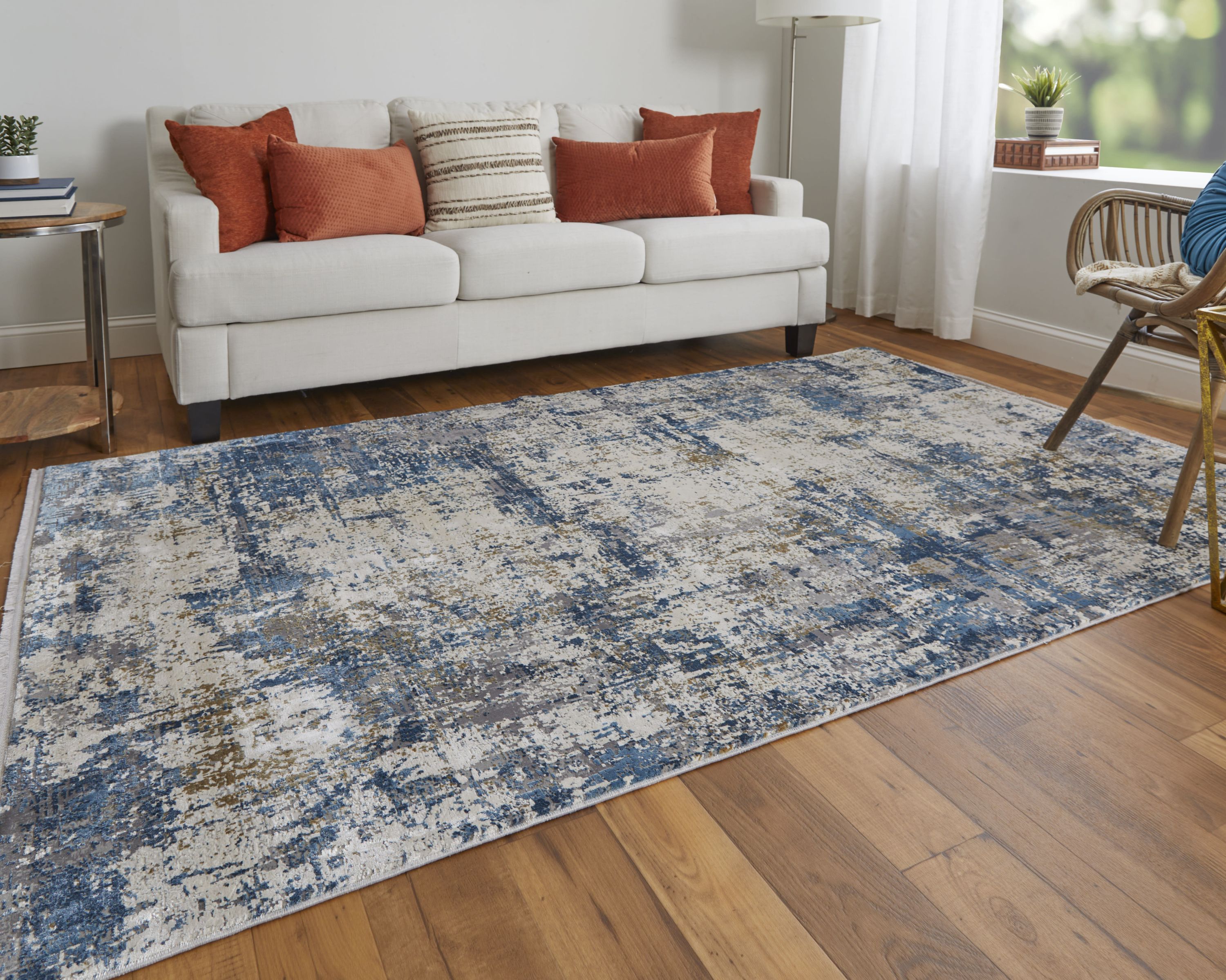 Lindstra Modern Abstract Area Rug