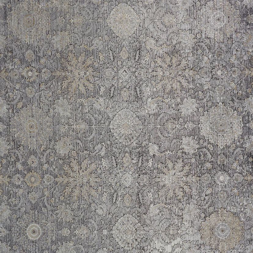 Melmas Transitional Damask Area Rug