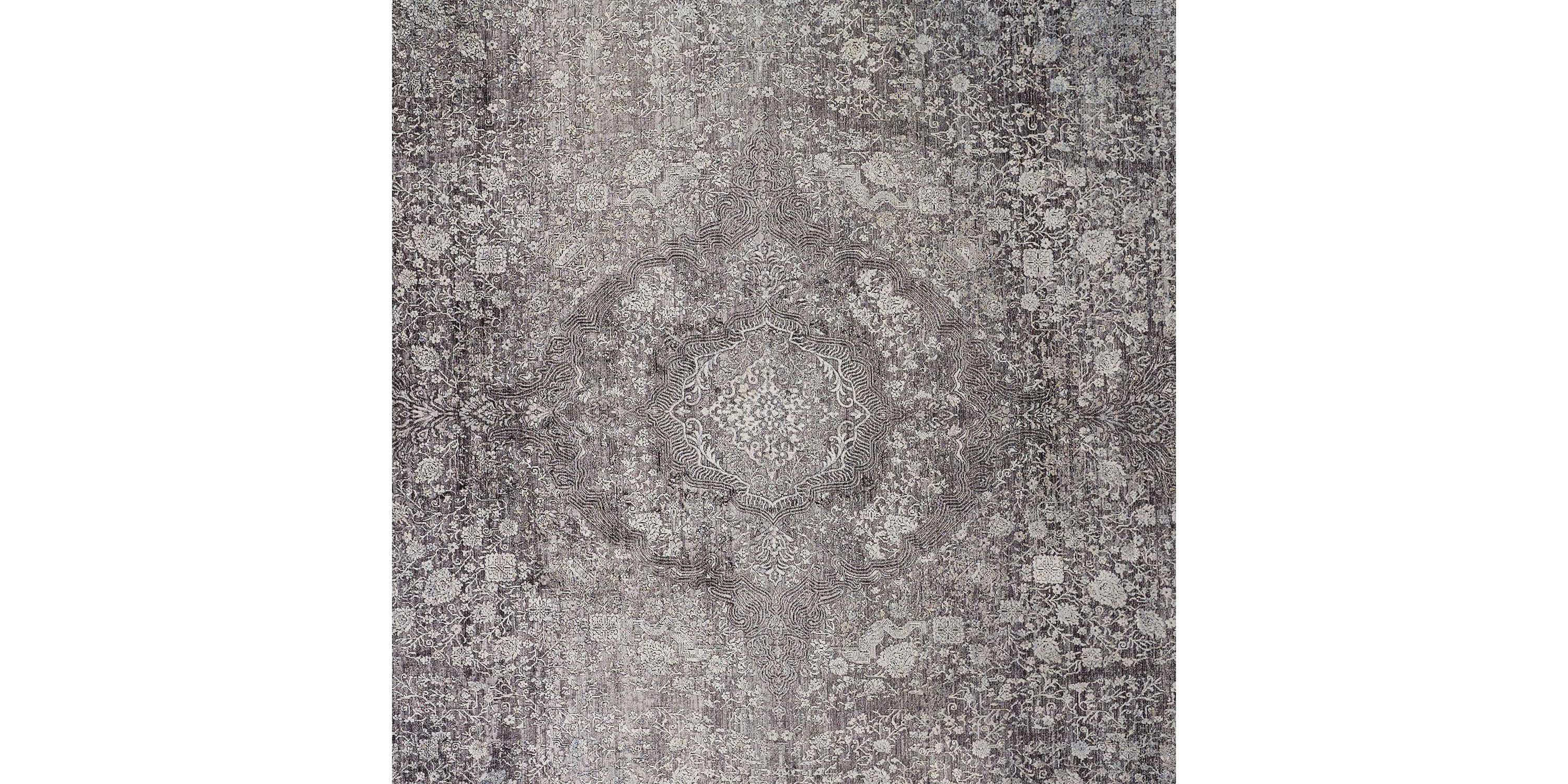 Melmas Transitional Medallion Area Rug