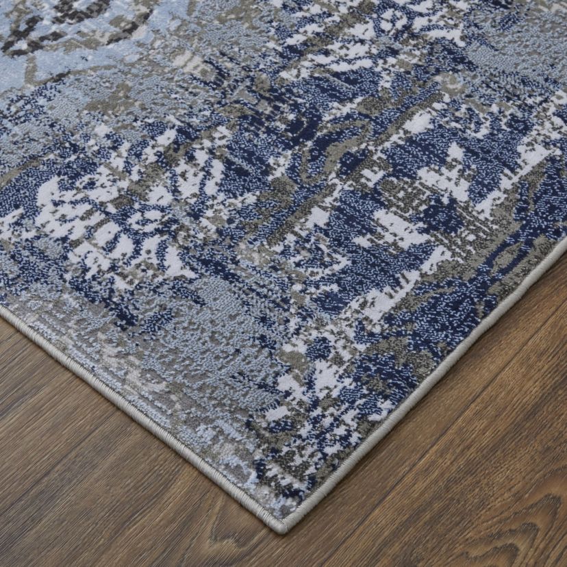 Javers Modern Damask Area Rug