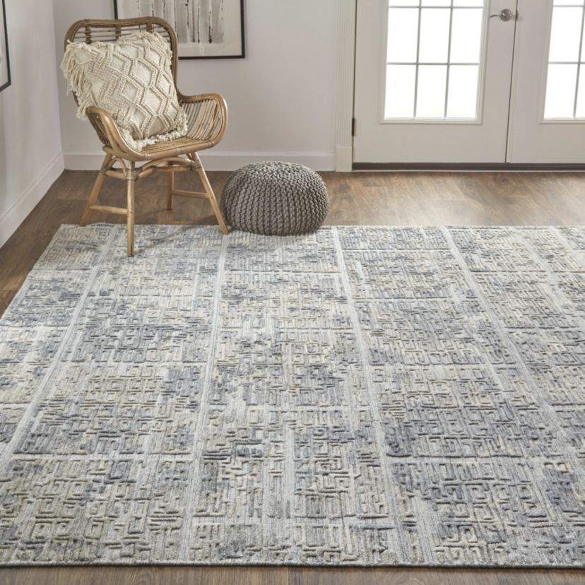 Huntley Modern Abstract Area Rug