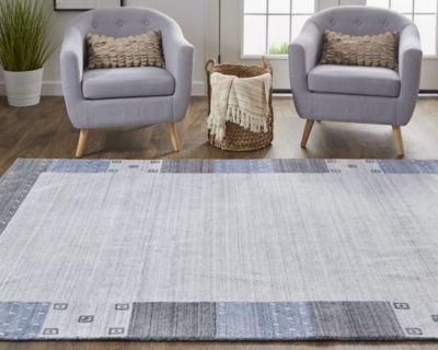 Yurie Transitional Bordered Area Rug