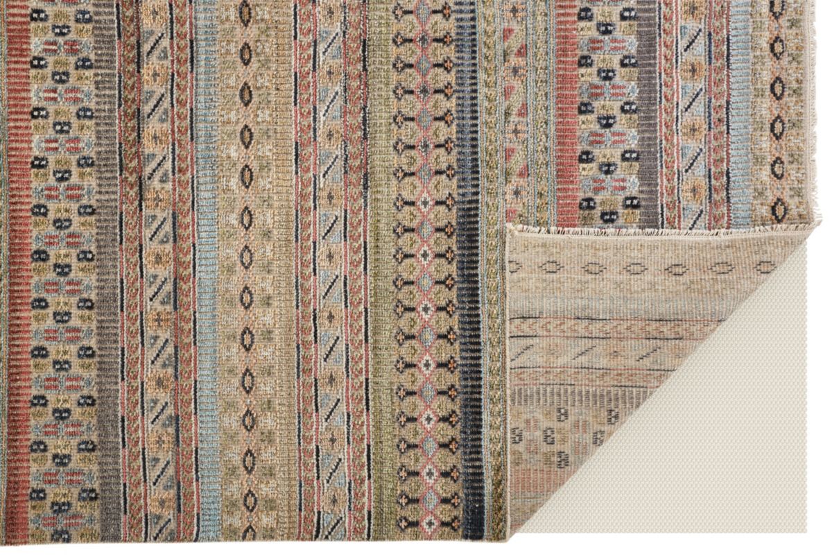 Eckhart Transitional Stripes Area Rug