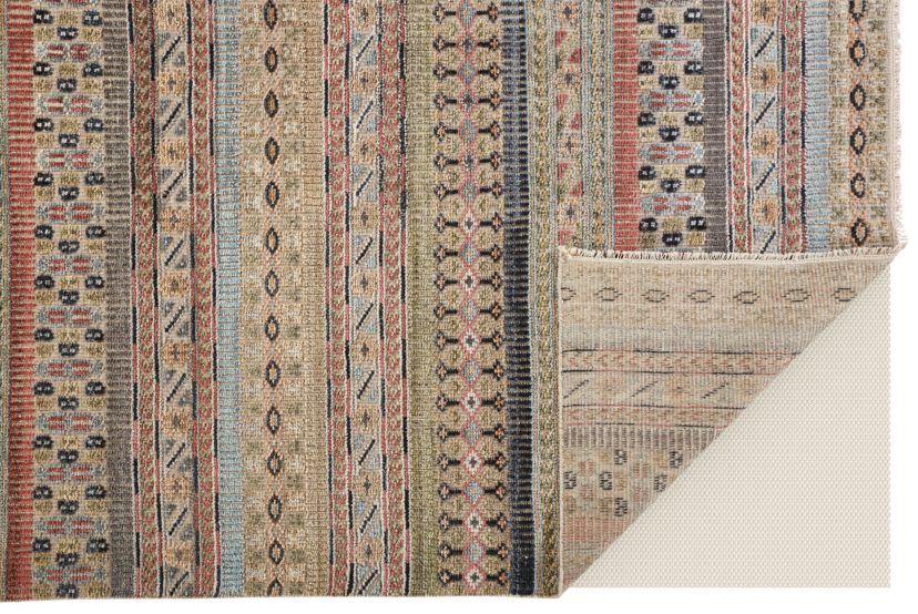 Eckhart Transitional Stripes Area Rug