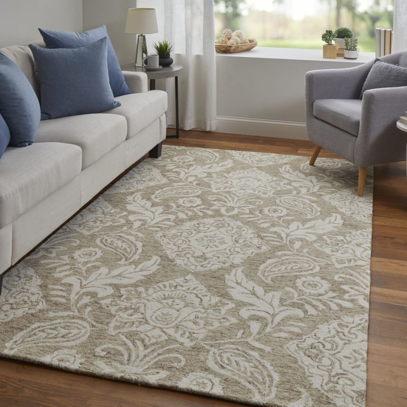 Natal Transitional Medallion Area Rug