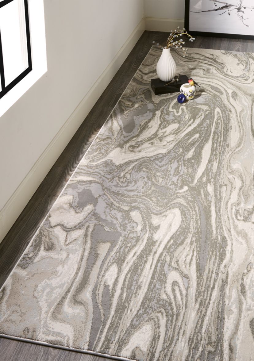 Alexander Modern Watercolor Area Rug