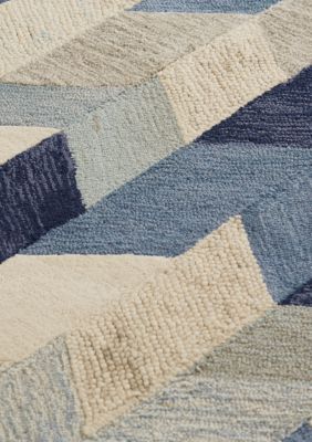 Binada Transitional Geometric Area Rug