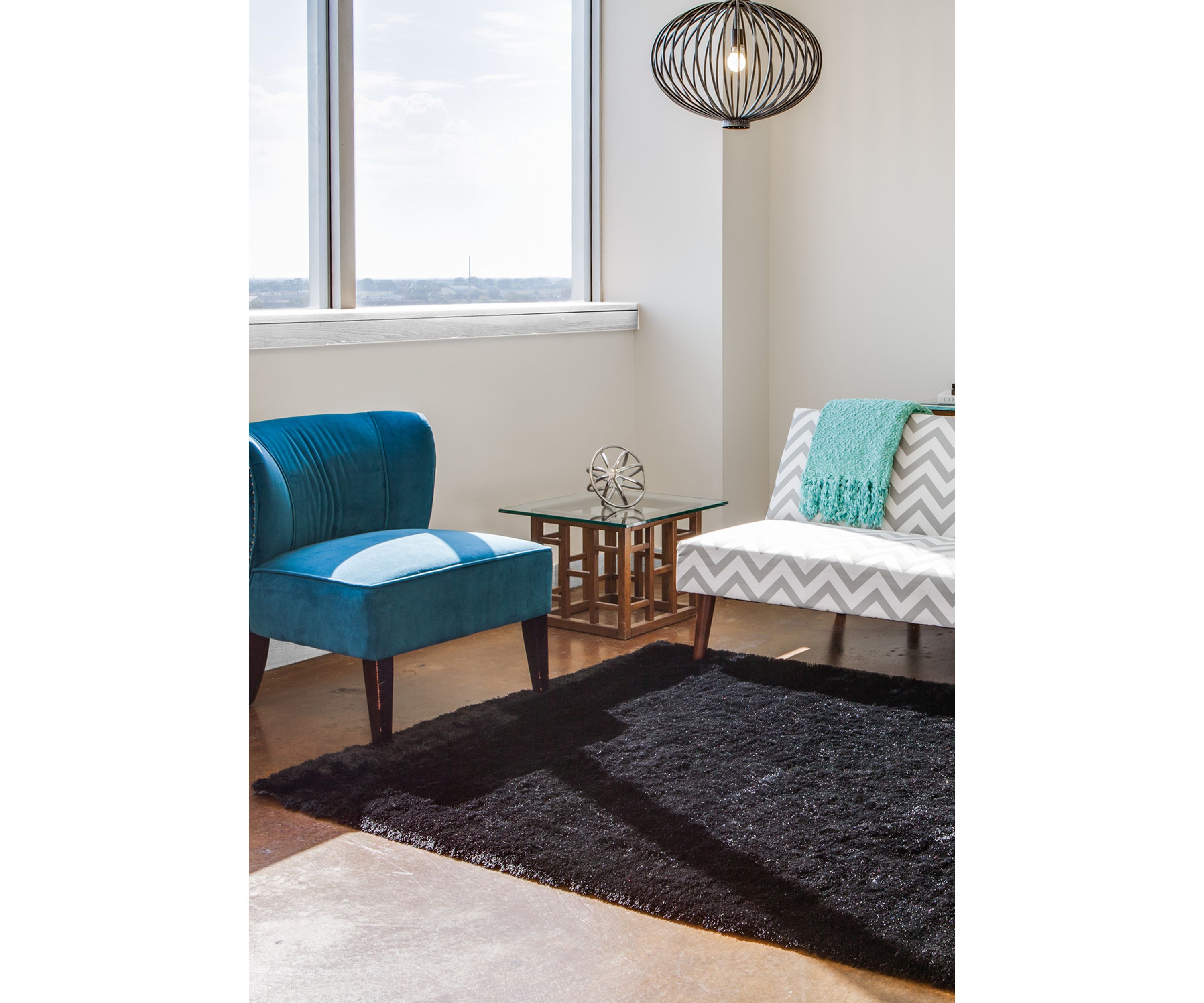 Freya Modern Solid Area Rug