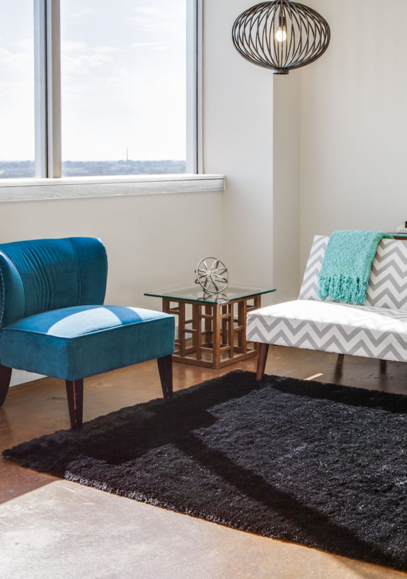 Freya Modern Solid Area Rug
