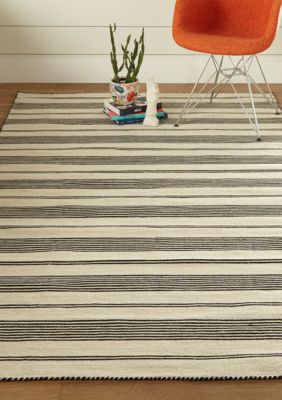 Granberg Transitional Stripes Area Rug