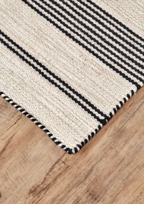 Granberg Transitional Stripes Area Rug