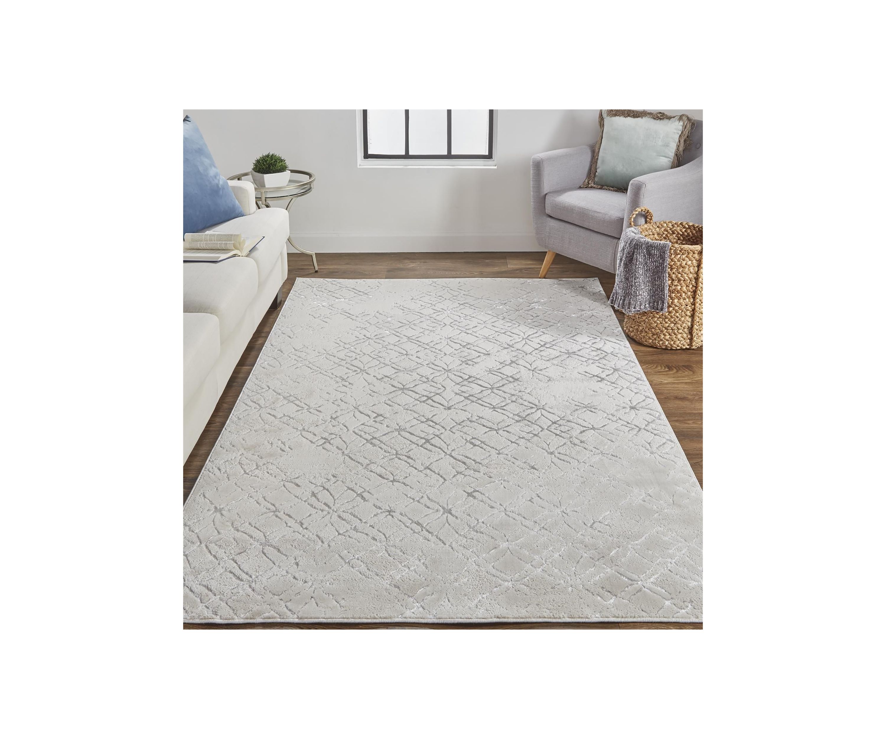 Orin Modern Distressed Area Rug