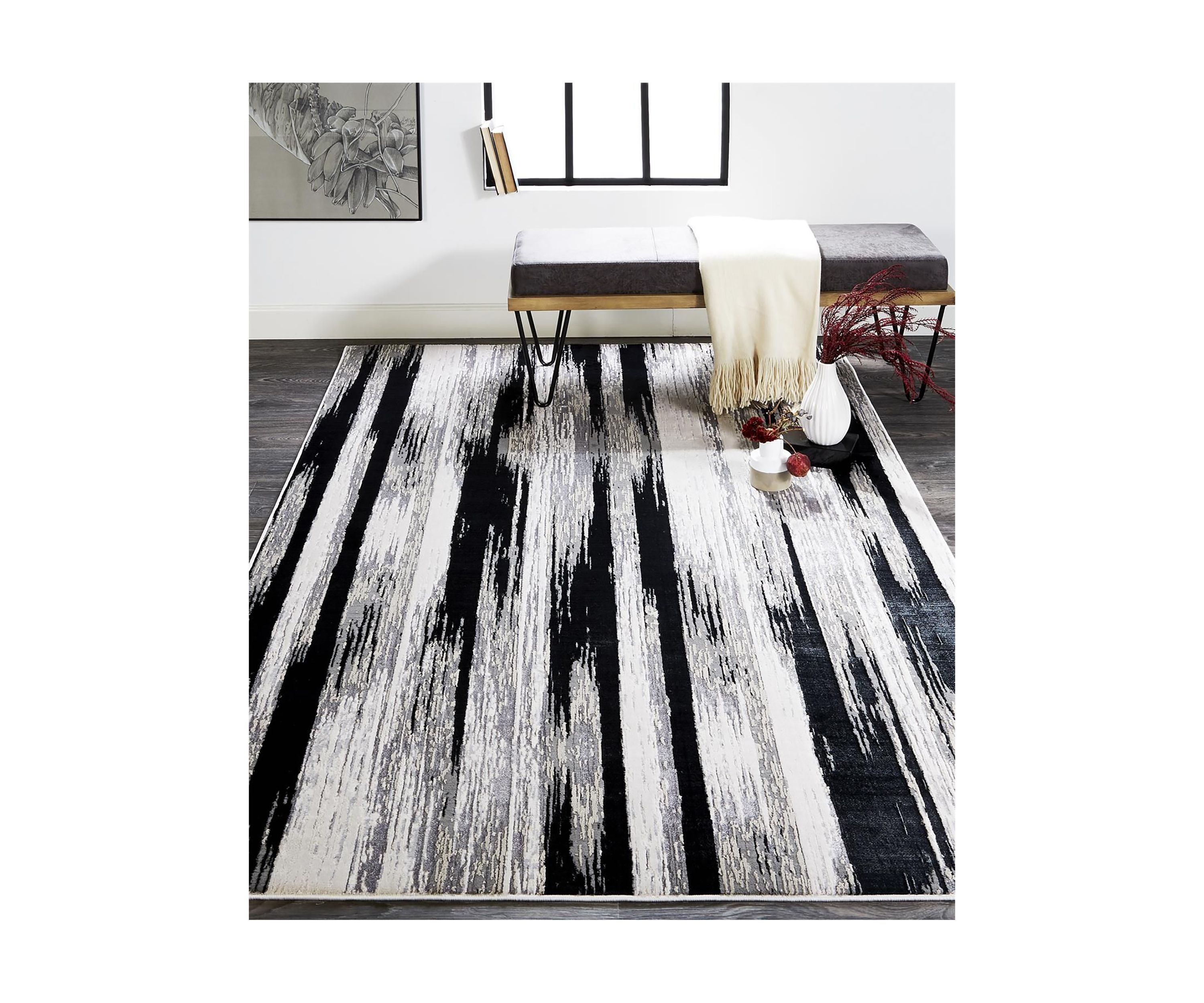 Orin Modern Abstract Area Rug