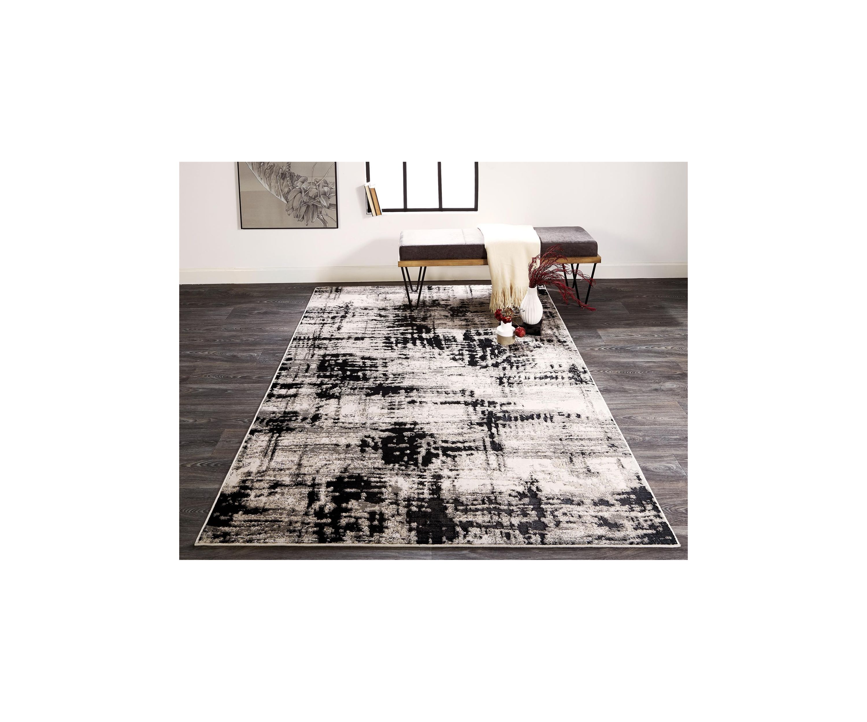 Orin Modern Abstract Area Rug