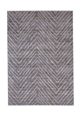 Vanhorn Modern Herringbone Area Rug