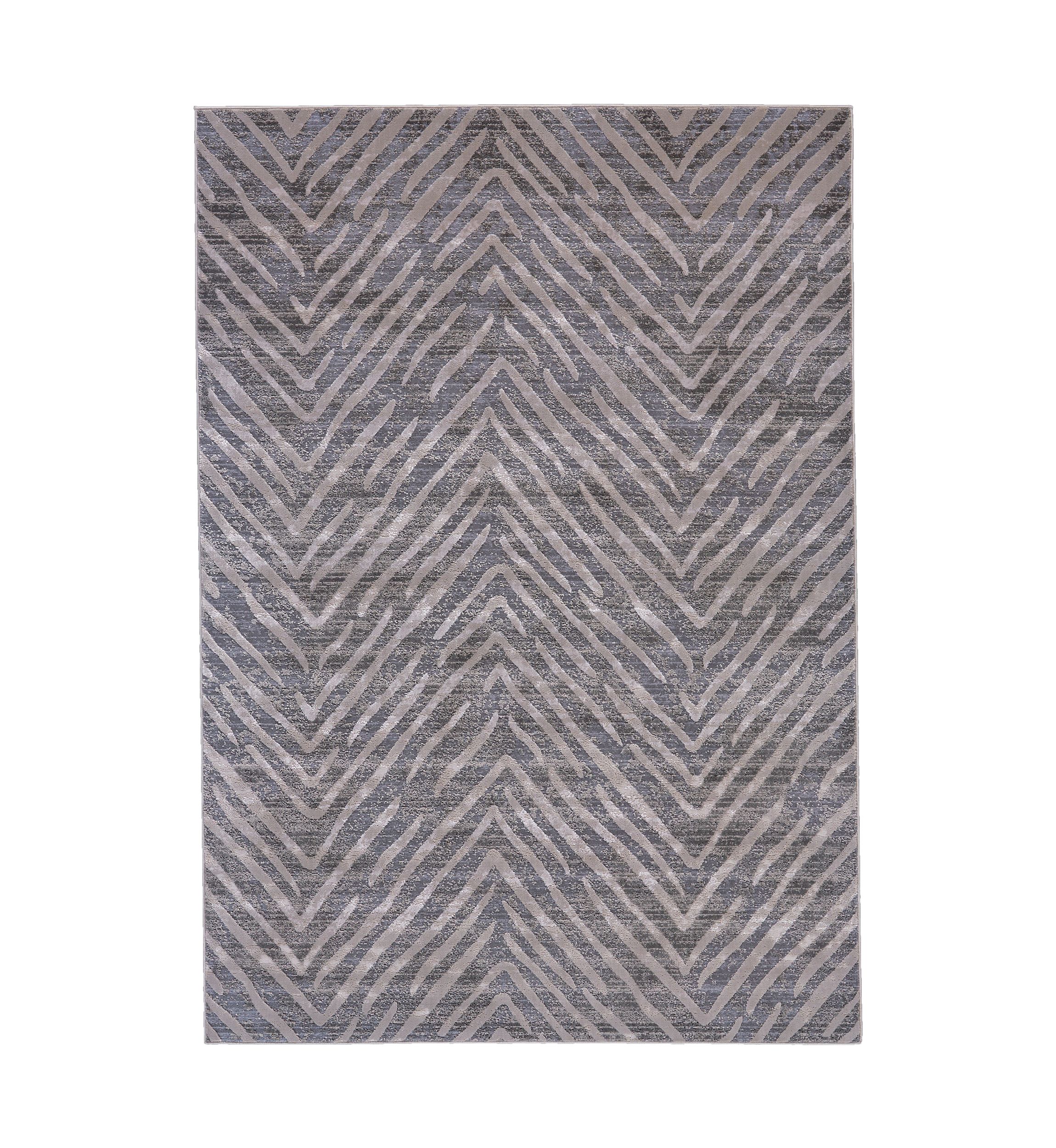 Vanhorn Modern Herringbone Area Rug