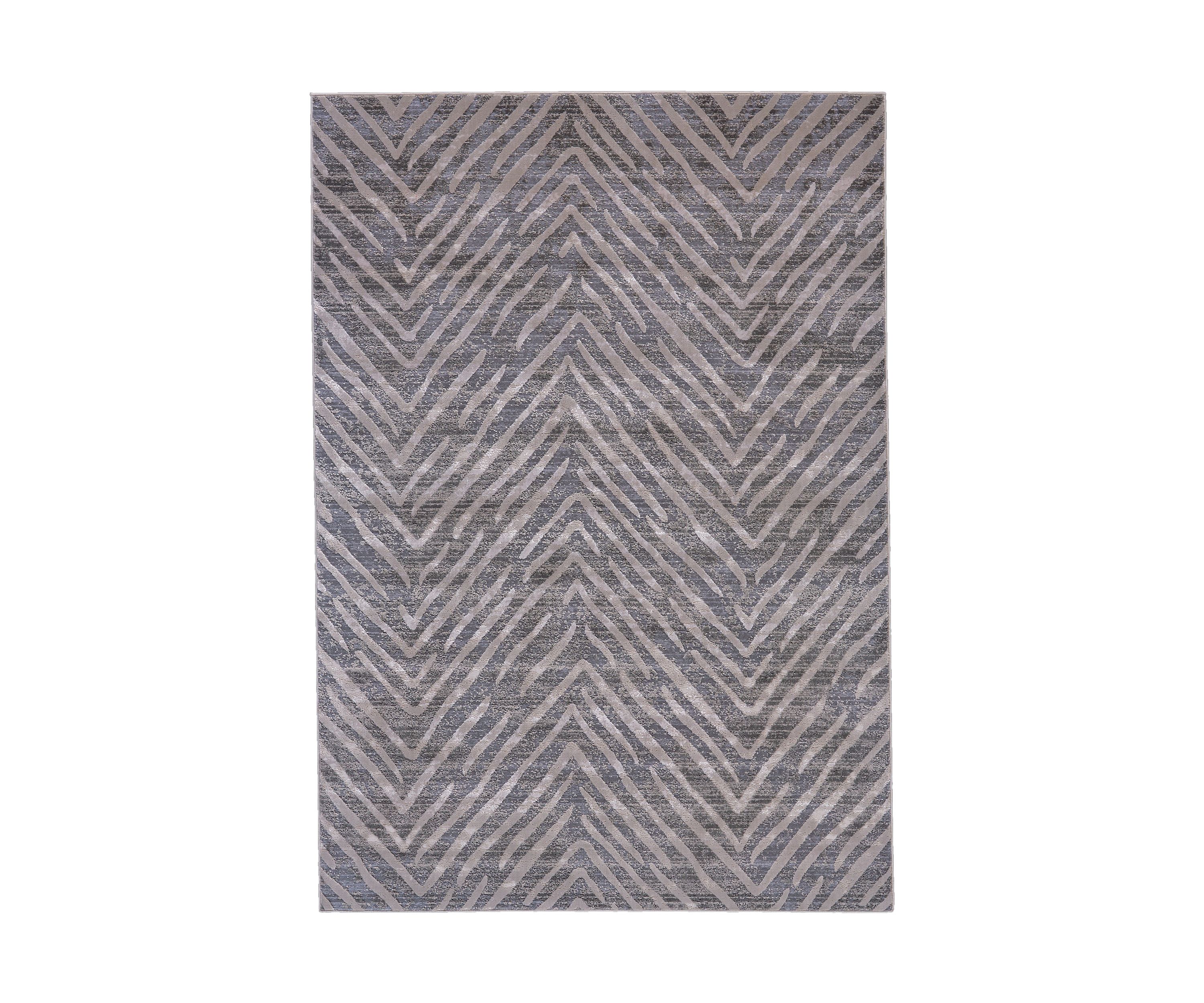 Vanhorn Modern Herringbone Area Rug
