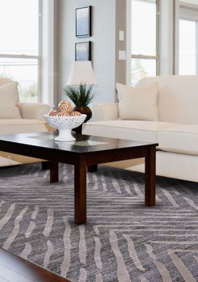 Vanhorn Modern Herringbone Area Rug