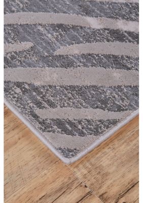 Vanhorn Modern Herringbone Area Rug