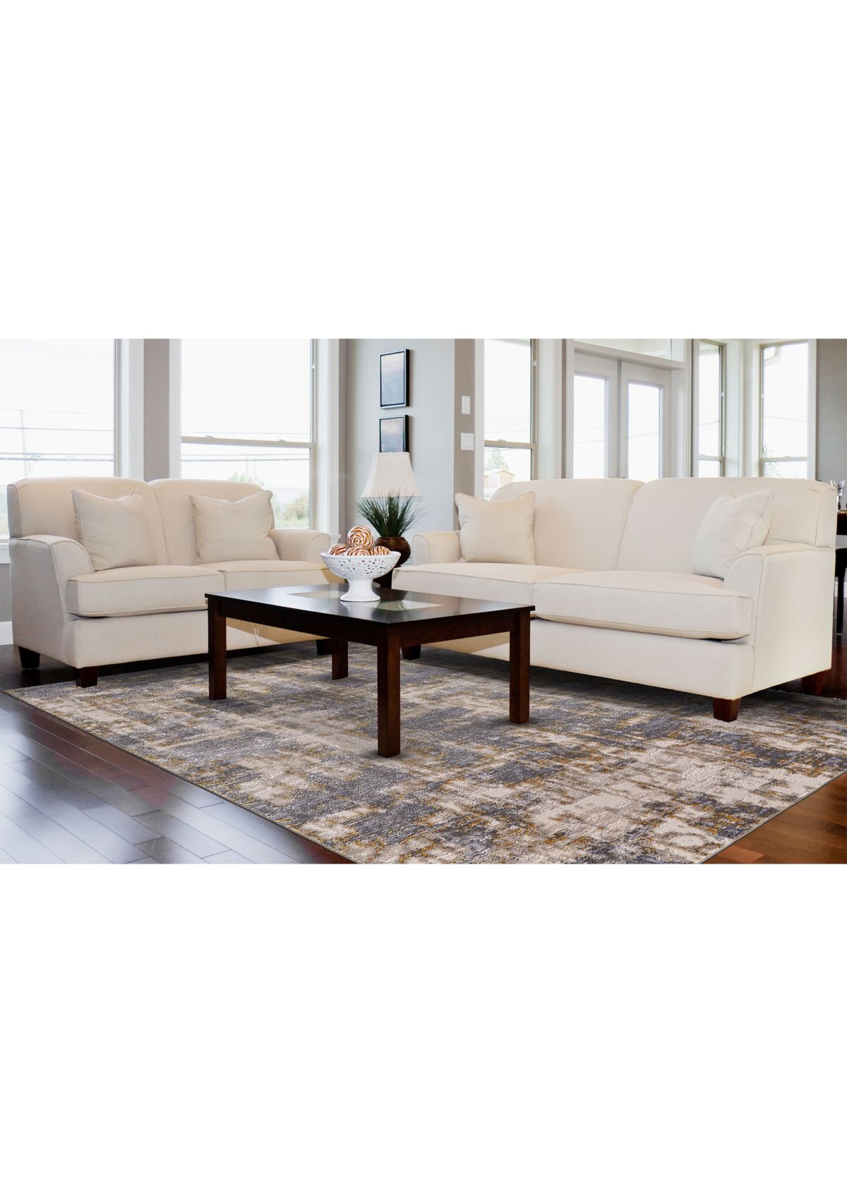 Vanhorn Modern Abstract Area Rug