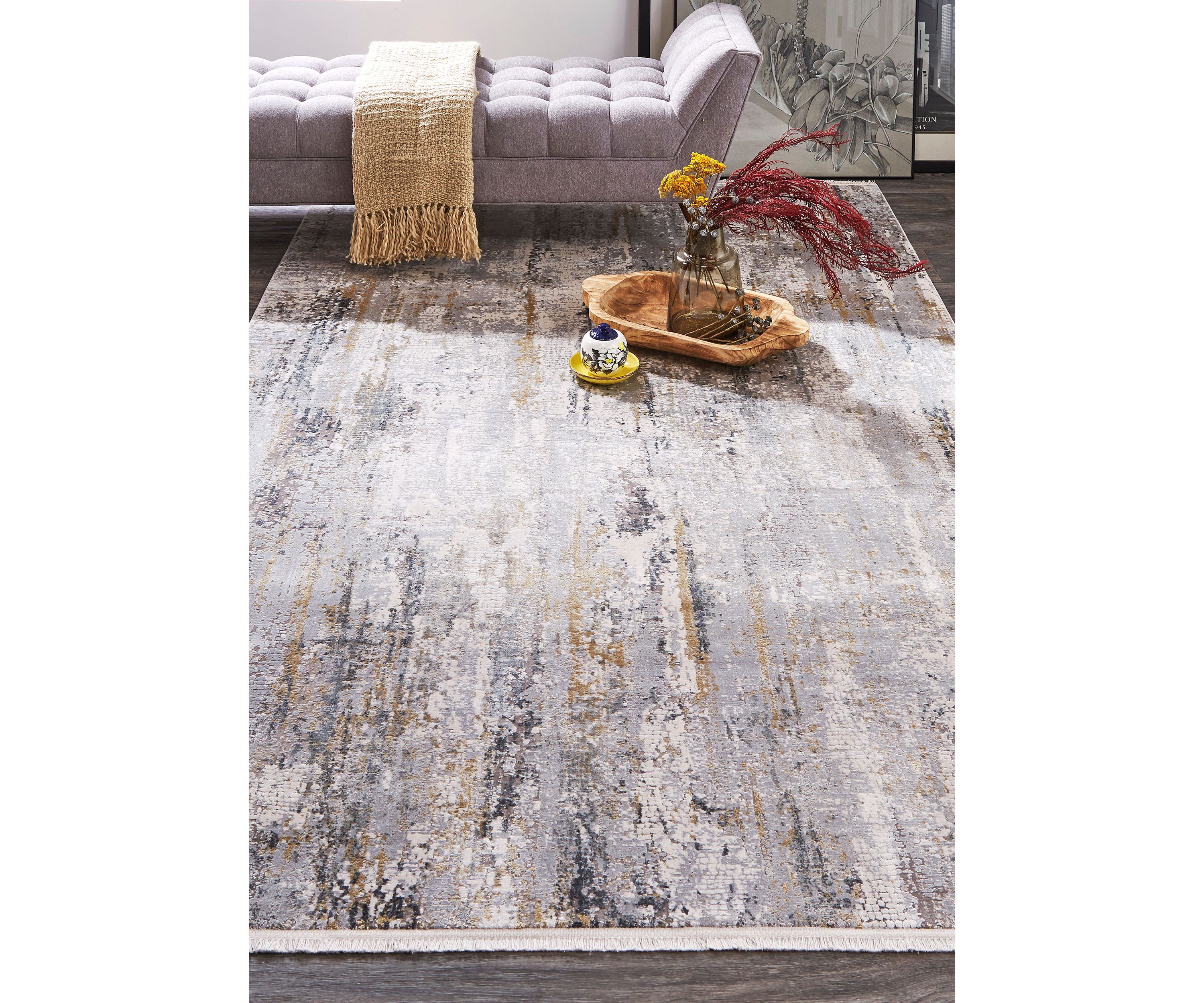 Lindstra Modern Abstract Area Rug