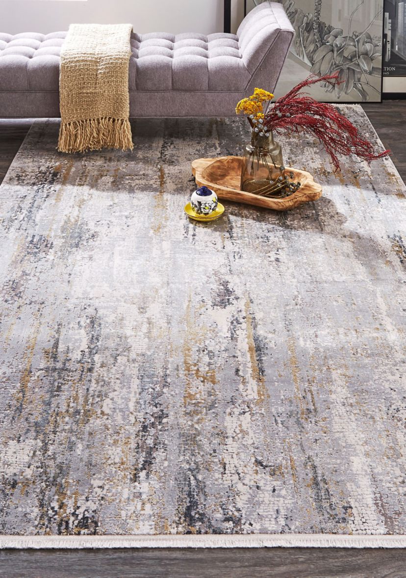 Lindstra Modern Abstract Area Rug