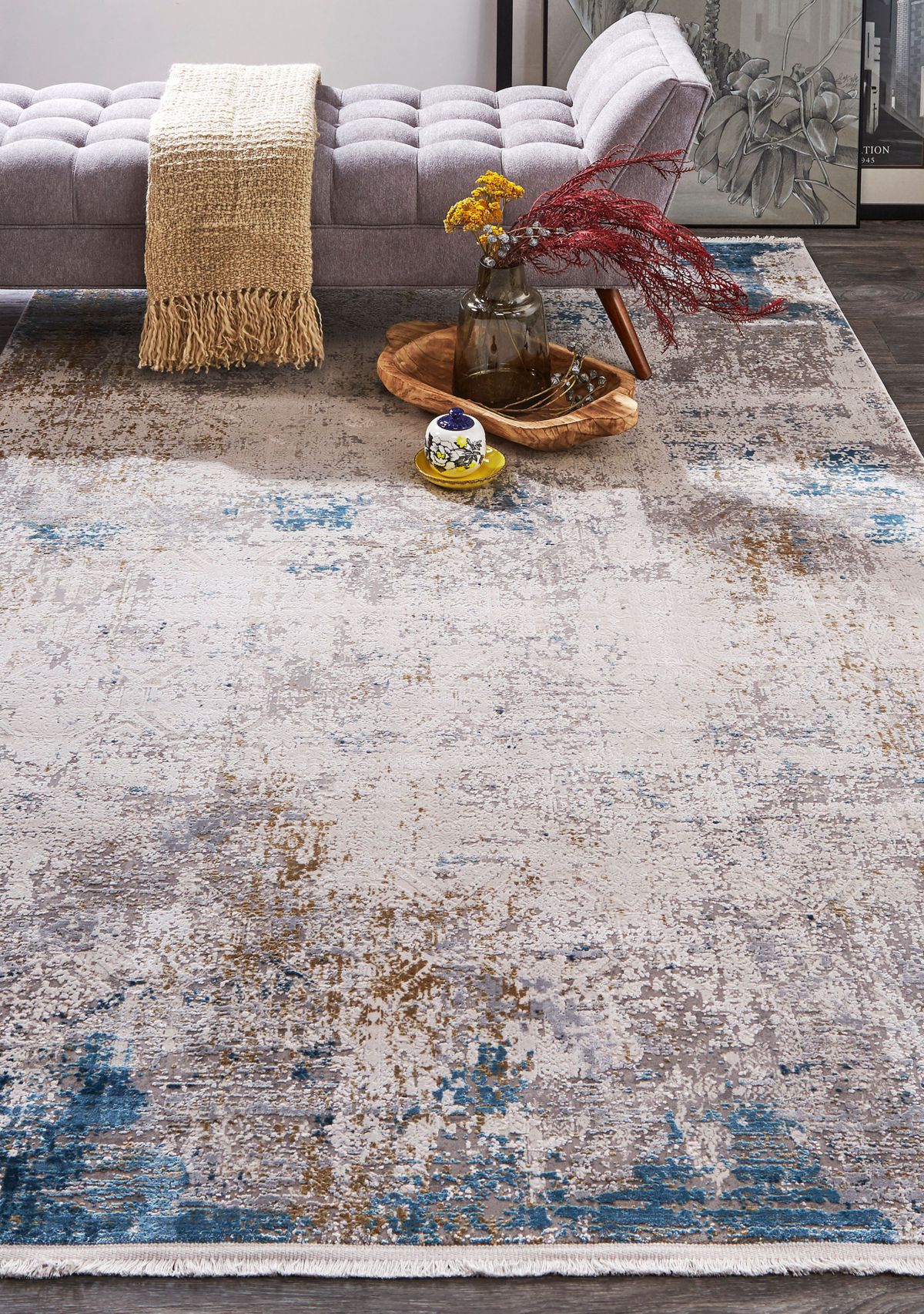 Lindstra Modern Abstract Area Rug