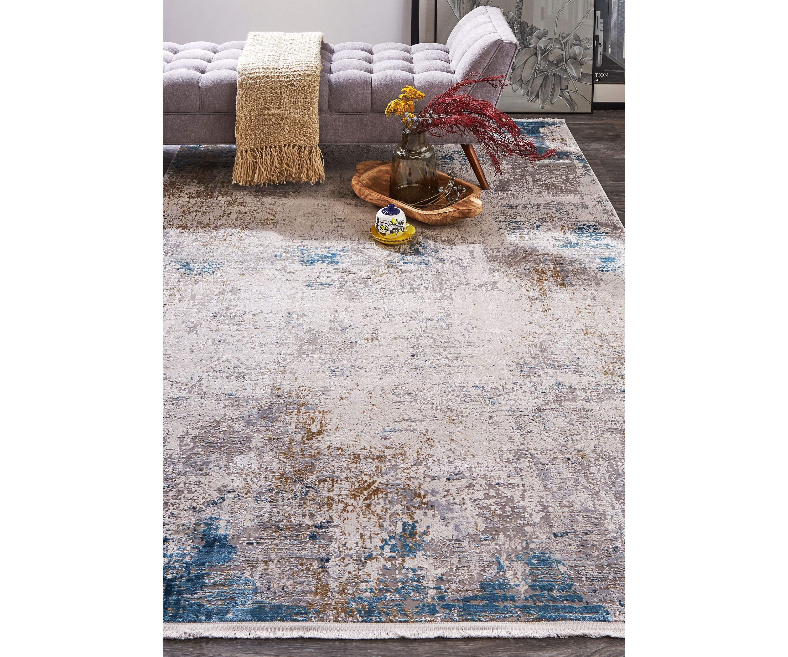 Lindstra Modern Abstract Area Rug