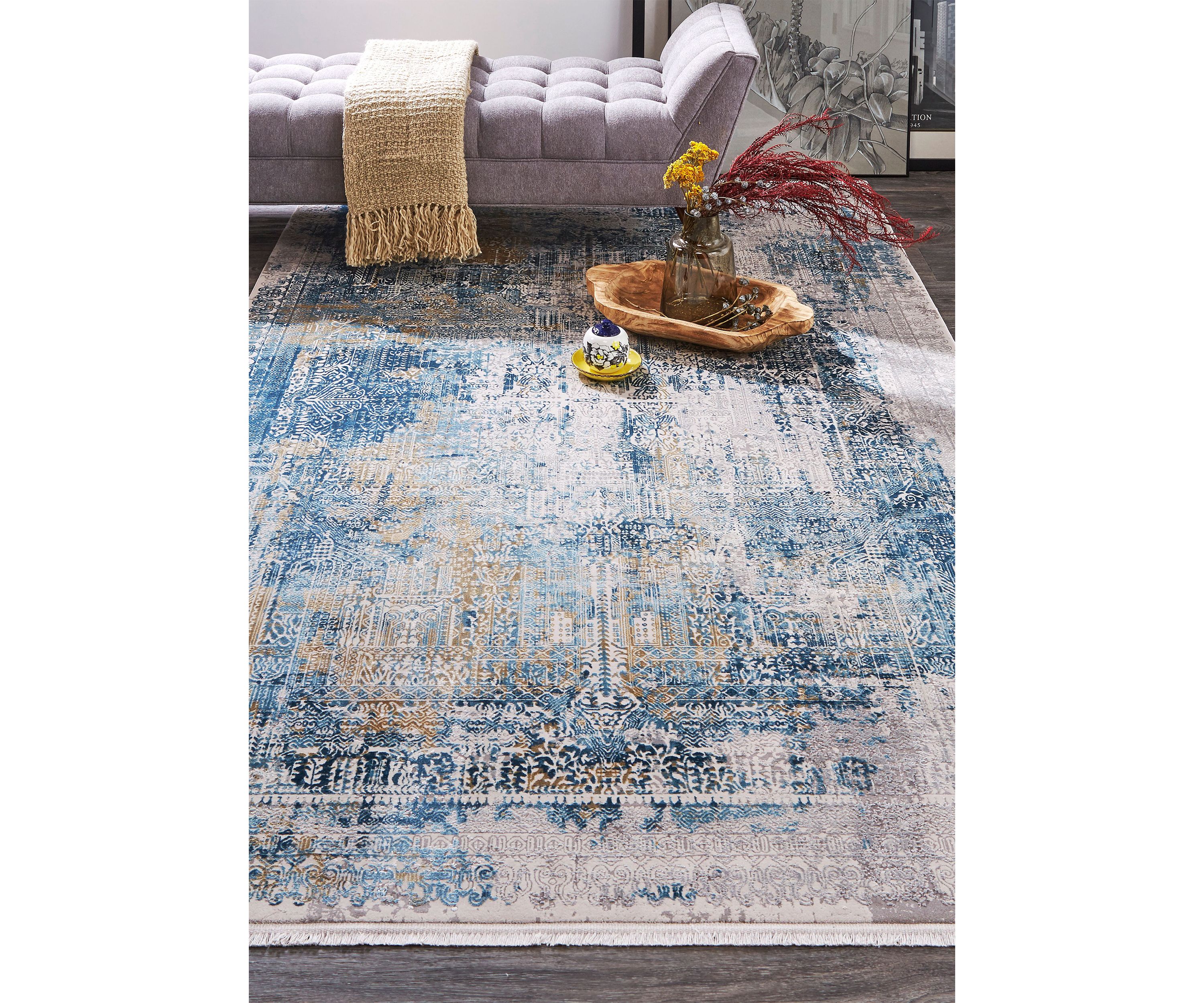 Lindstra Modern Abstract Area Rug