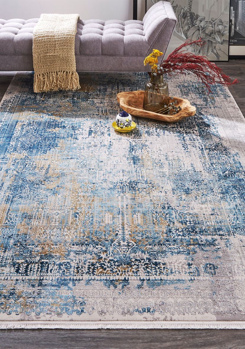Lindstra Modern Abstract Area Rug
