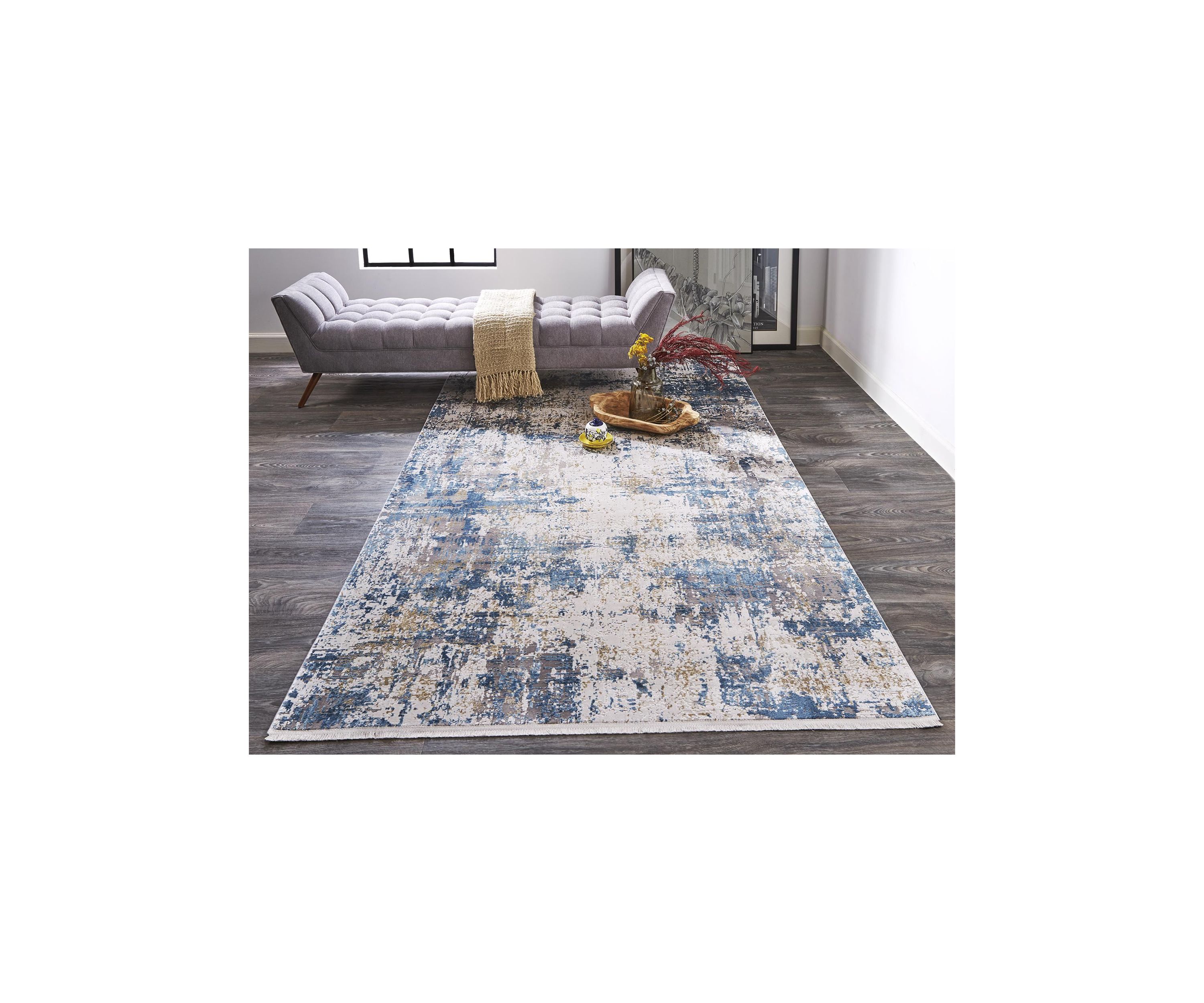 Lindstra Modern Abstract Area Rug