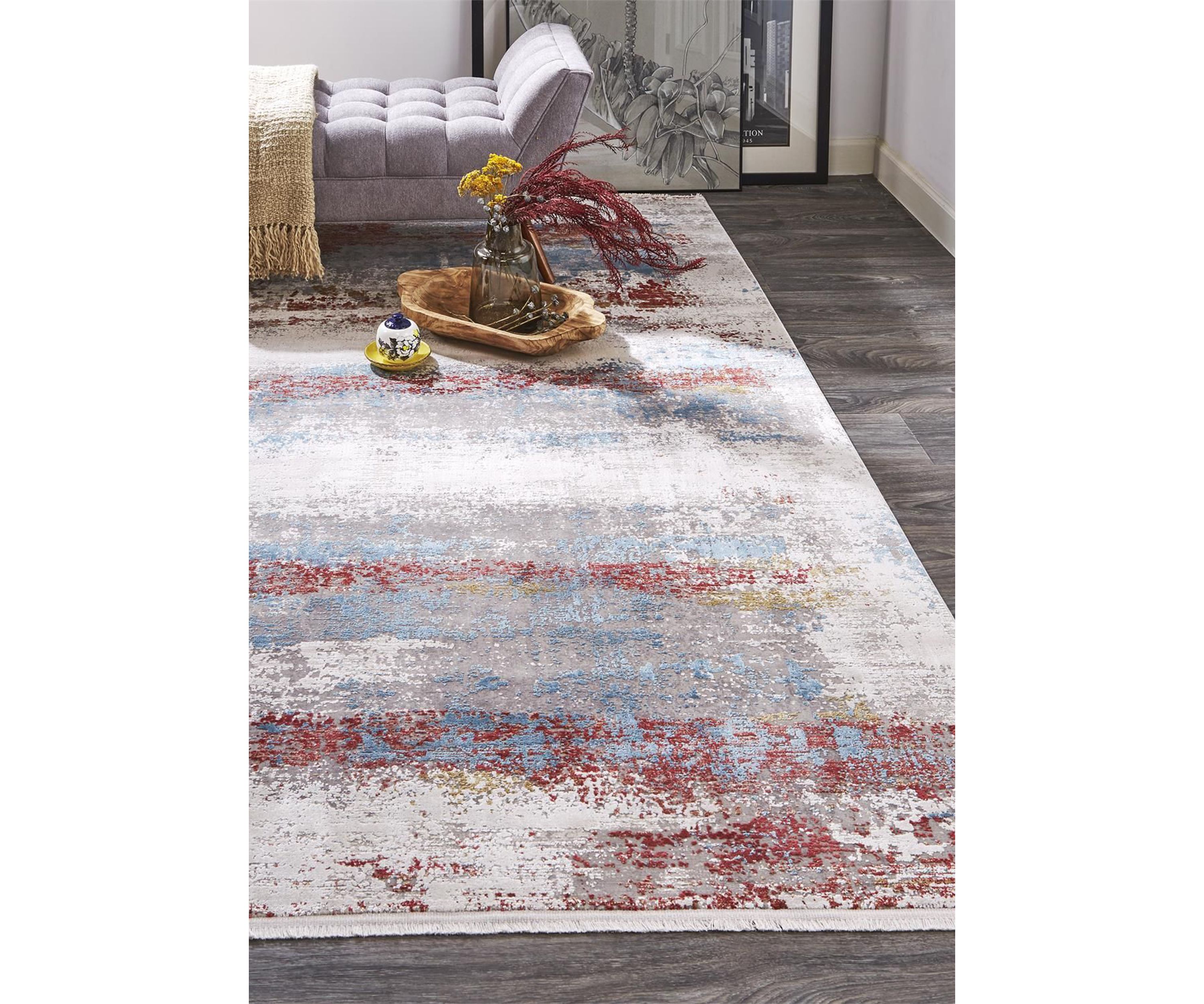 Lindstra Modern Abstract Area Rug