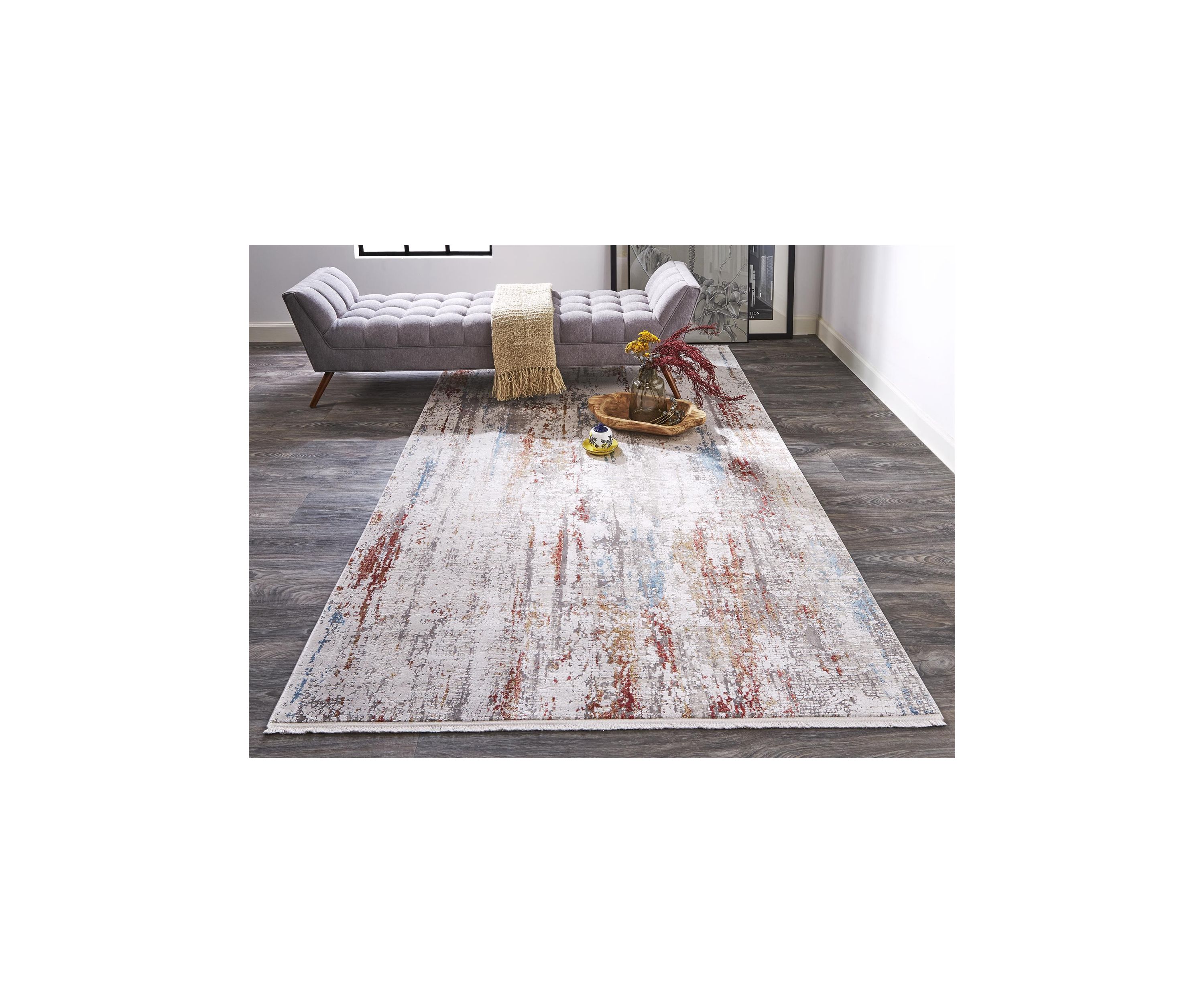 Lindstra Modern Abstract Area Rug