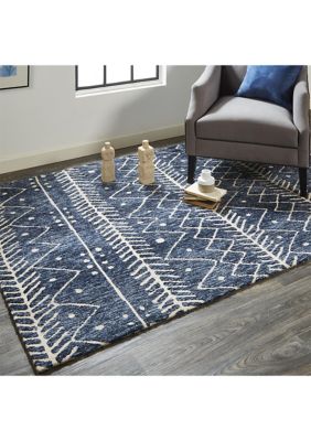 Oliena Modern Geometric Area Rug