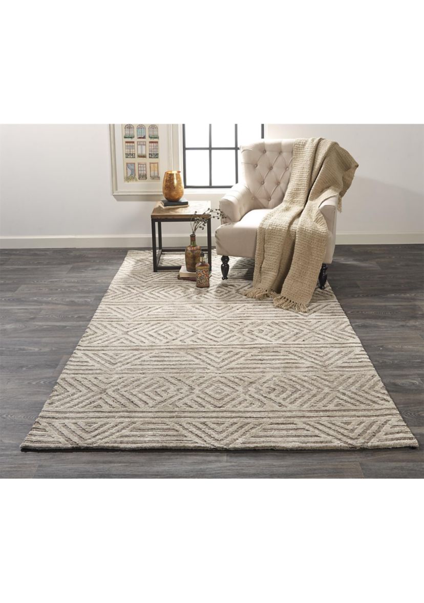 Oliena Modern Geometric Area Rug