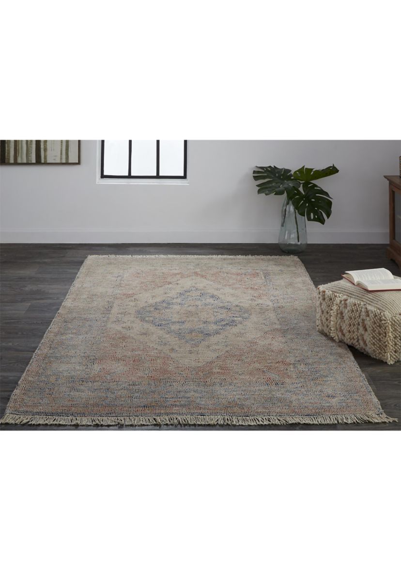 Ramey Transitional Distressed Area Rug